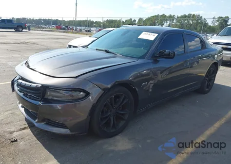 2015 Dodge Charger R/T из США, поврежденный, VIN 2C3CDXCT4FH745620